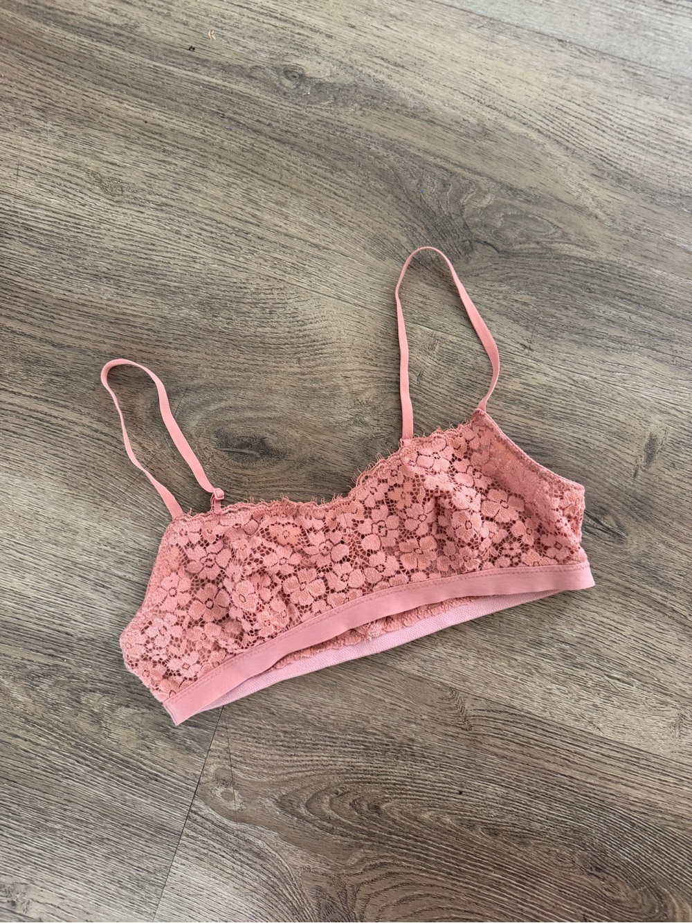 Aerie Lace Bralette - Pink